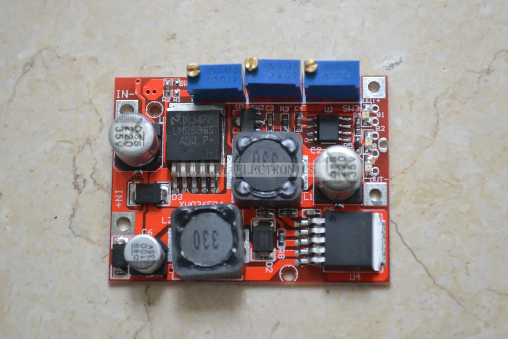 

DC 4-35V to 1.25-25V Step-Up Buck CC CV Power Supply GS6300 LM2577