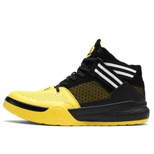 2017 New Design Basketball Shoes Men Cushion Sport Sneakers Black Durable Boys Popular Basketball Sneakers For School