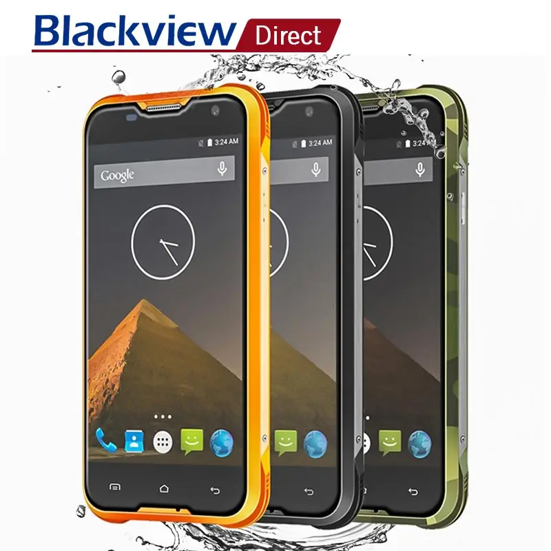 Blackview BV5000 смартфон 4 г LTE 5.0 дюймов 2 ГБ + 16 MTK6735P 1.0 ГГц ядра Android 5.1 8MP 4700 мАч
