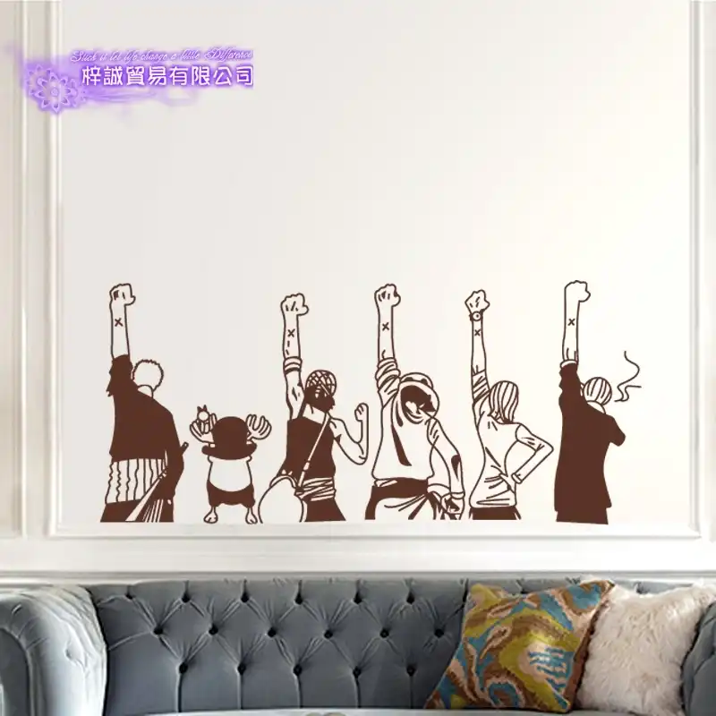 Ace One Piece Wall Decal Vinyl Wall Stickers Decal Decor Home Decorative Decoration Anime One Piece Car Sticker Decorative Wall Decal Wall Decalsone Piece Wall Sticker Aliexpress
