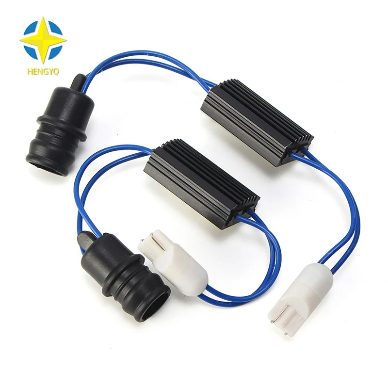 

2 Pcs 12V LED Warning Canceller Decoder 501 NO Canbus OCB Error Load Resistor T10 - Eliminate error W5W Light