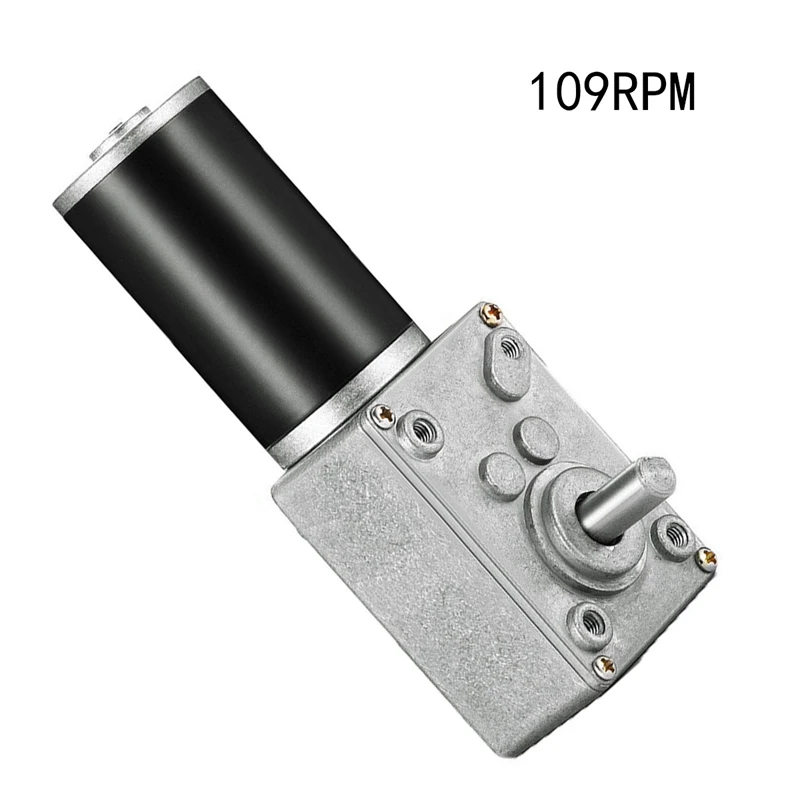New-12V мотор постоянного тока с высоким крутящим моментом червячный редуктор Мотор постоянного тока червячный редуктор Реверсивный