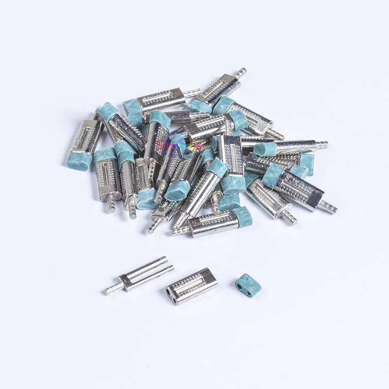 

New and high quality 500pcs Dental Lab Stone Model Work Use Double Twin Master Pins with Sleeves