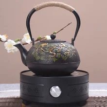 1,2 Lnature ручной работы Исин BPA бесплатно самовар чугунный чайник стеклянный керамический эмалированный чайник из глины эмалированный чайник чай пуэр