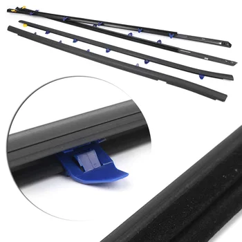 

Window Moulding Weather-strip Strip Wind Rain Deflector for Honda Accord 1998 1999 2000 2001 2002 Front/Rear Left/Right