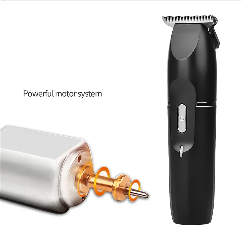  Portable Mini Rechargeable Hair Clipper Professional Electric Hair Trimmer Men Hair Cutting Machine