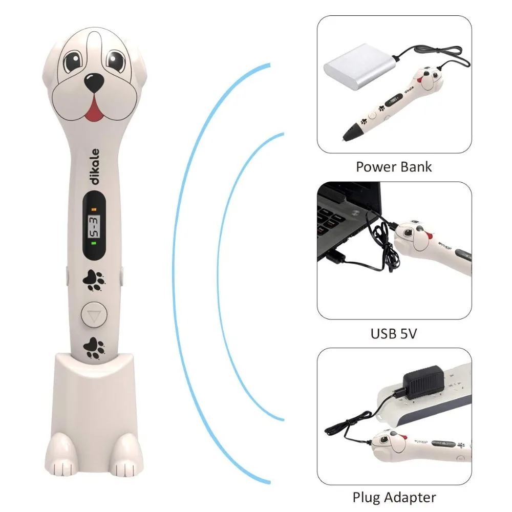 Especial para o Cliente dos Eua Dikale Impressão Caneta Bonito Cão Design Gato 7th Geração 6th 3d Mod. 194838 6 gato 7th geração 6th geração especial para o cliente dos eua