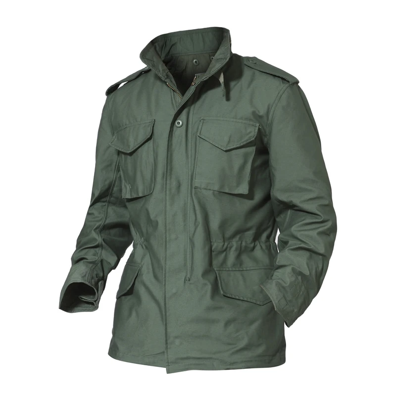 

Jacket Men Military Army M65 Tactical Jackets Multicam Autumn Winter Windbreaker Durable Outwear Trench Coat AG-FED-12