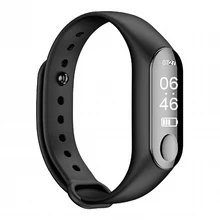 0,8" M3 Bluetooth 4,0 Смарт часы нескольких видов спорта секундомер режимы крови Давление браслет OLED сенсорный экран Smartband для IOS и Android