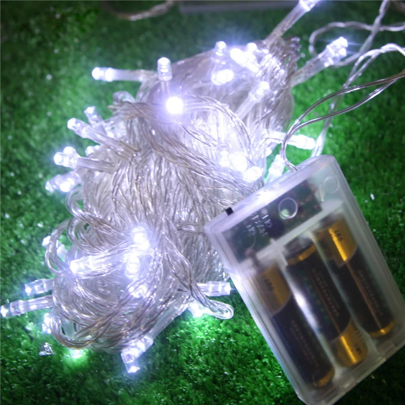 2/5M Fairy LED String light Battery Operated Powered Chain Garland Holiday Lighting Christmas Wedding Indoor Outdoor Decoration 2/5M Fairy LED String light Battery Operated Powered Chain Garland Holiday Lighting Christmas Wedding Indoor Outdoor Decoration