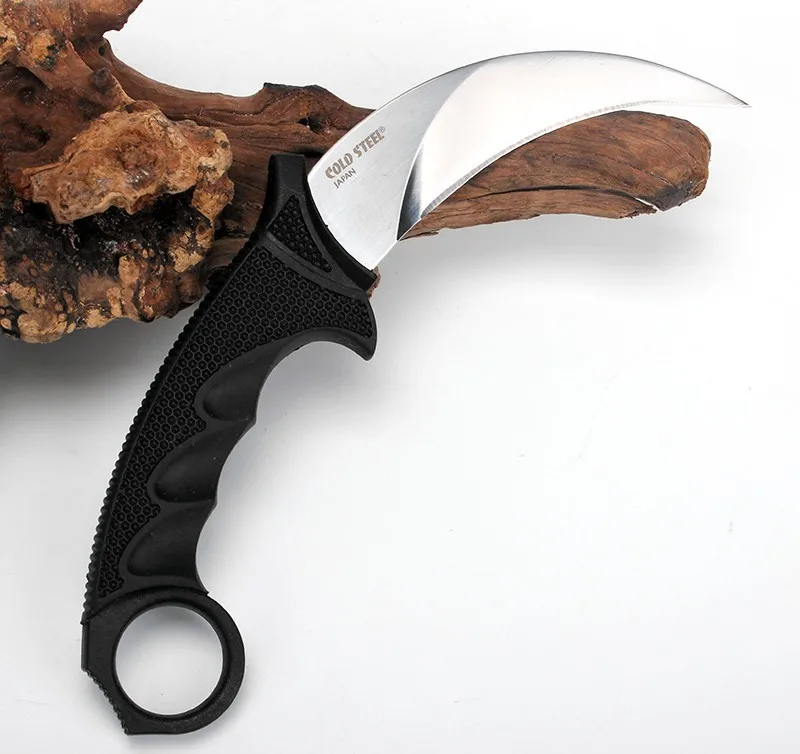 Новейшие холодные стальные Тигры 58-60HRC karambit нож открытый кемпинг инструменты охотничий нож спасательные ножи выживания с безопасной-Ex шиной