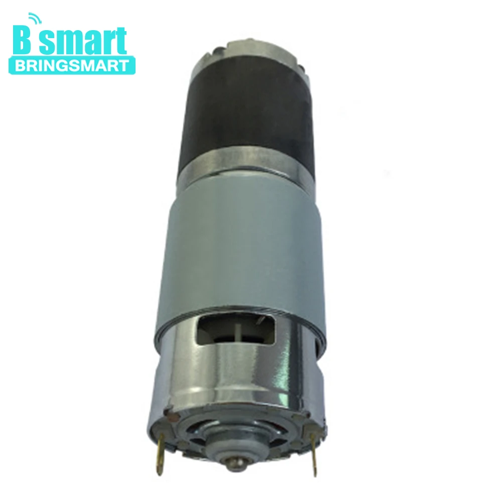 

Bringsmart PG42-775 Gear Motor 12-24V 90rpm High Torque DC Reduction Reversible Electric Gear Moter Planetary Motor