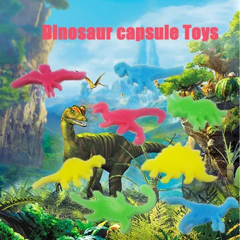 

2019 New 12pcs Dinosaur animal cartoon Gift Magic Eggs Baby Cognition Montessori Toys Kids Bath Toy capsule Toys For Children