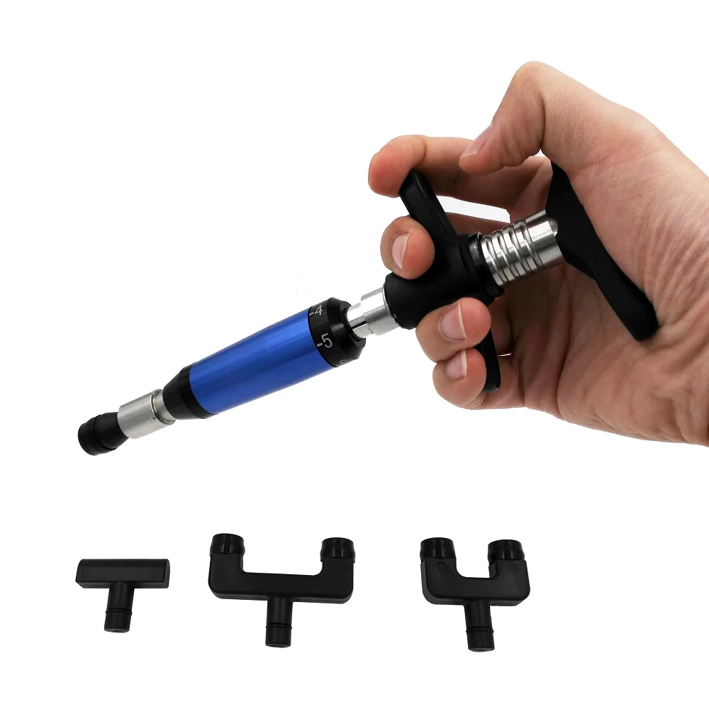 

4 head Chiropractic Adjusting Tool Therapy Spine impulse Activator Adjuster Therapy Tools 6 Level Correction gun