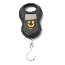 50kg/10g Electronic Scale Digital Scale Back Light Fishing Pocket Weight scale Hanging Luggage Scale Pocket Size Kg Lb OZ