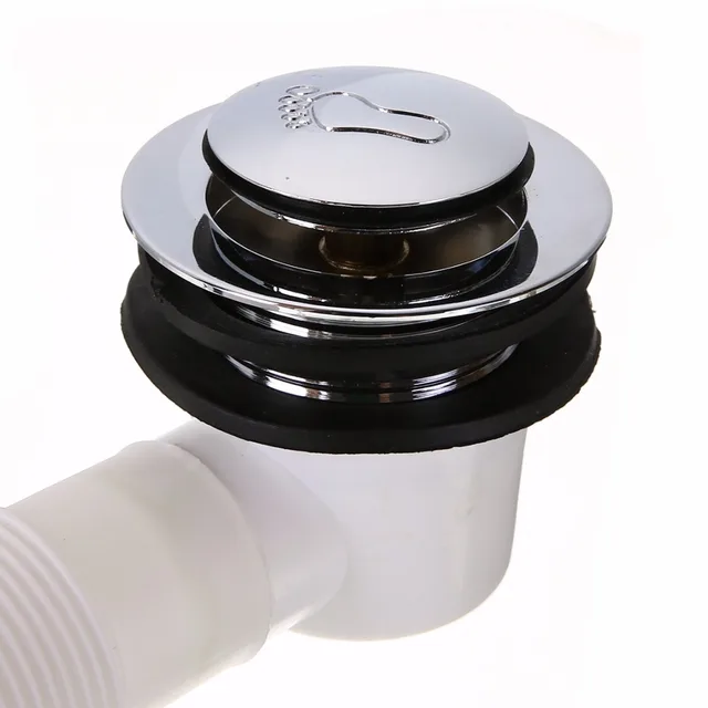Hot Sale Bathtub Drain Filter Overflow Pop Up Plug Bathtub Waste Drain