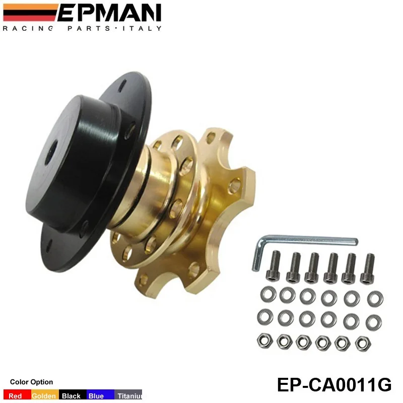 El adaptador de cubo de liberación rápida se adapta al volante del deporte del coche para el asiento 2001-2006 EP-CA0011G El adaptador de cubo de liberación rápida se adapta al volante del deporte del coche para el asiento 2001-2006 EP-CA0011G