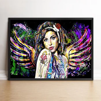 

Amy Winehouse Music Star Collection Poster Canvas Painting Print Wall Art Home Decor No Frame Dropshipping