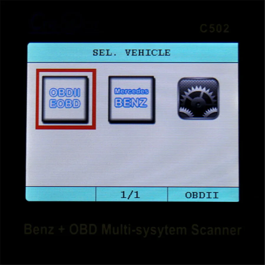 Создатель C502 OBD2 сканер OBDII двигатель код ридер для Mercedes Benz полный Системы