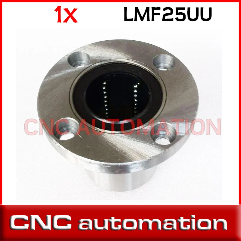 

LMF25UU 25mm x 40mm x 59mm Round Flanged Type Linear Bushing Ball Bearing 25mm CNC