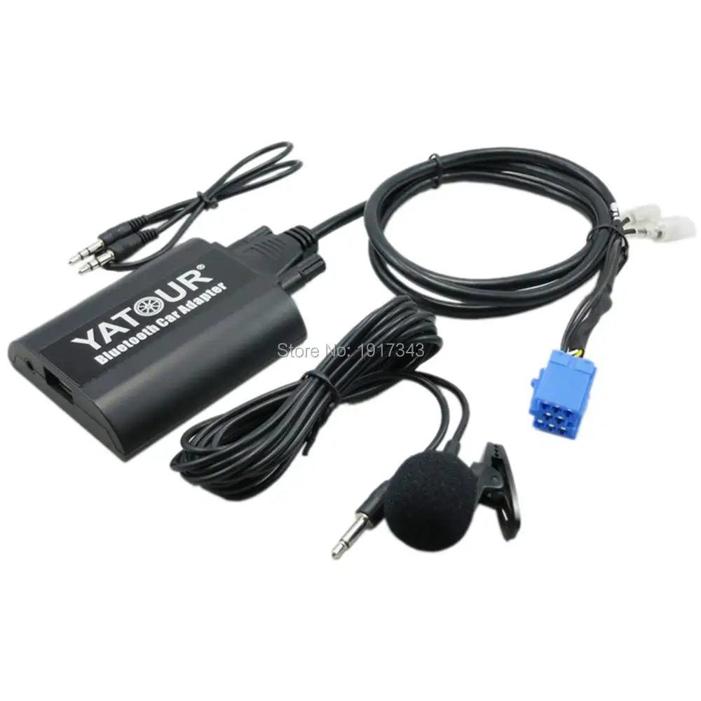 Yatour Bluetooth автомобильный адаптер цифровой музыки CD Changer разъем для Citroen Picasso Xsara C3 C4 C5 C8 Blaupunkt/VDO RD3 радио