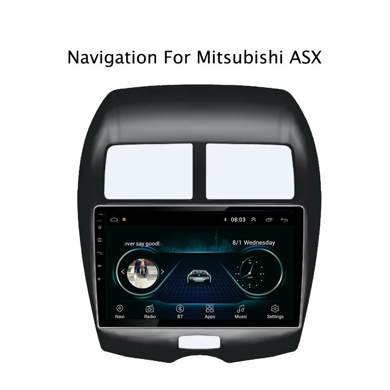Ectwodvd Android 8.1 Car DVD Player GPS Navigation For Mitsubishi ASX 2013 2014 2015 Radio Stereo | Автомобили и мотоциклы