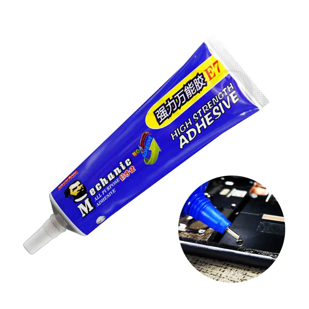 

MECHANIC E7 Multi-Purpose Universal Glue Quick Dry Fast Curing Powerful All-Purpose Glue For Phone Medium Frame Maintenance