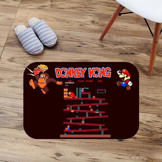 Donkey Kong Printing Carpets Anti slip Floor Mat Kitchen Living Room