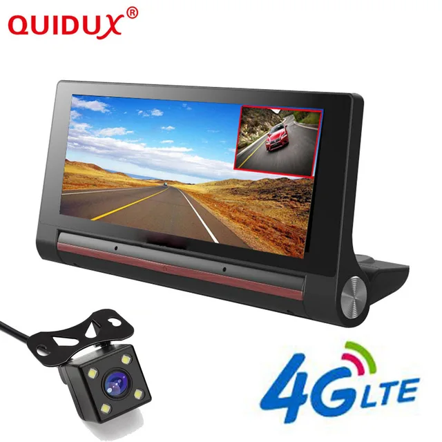 Special Price QUIDUX 7.0" Car dvr camera Touch 4G 3G dash cam Android GPS Navigation FHD 1080P ADAS Night Vision Dual Lens Video Recorder WIFI Special Price QUIDUX 7.0" Car dvr camera Touch 4G 3G dash cam Android GPS Navigation FHD 1080P ADAS Night Vision Dual Lens Video Recorder WIFI