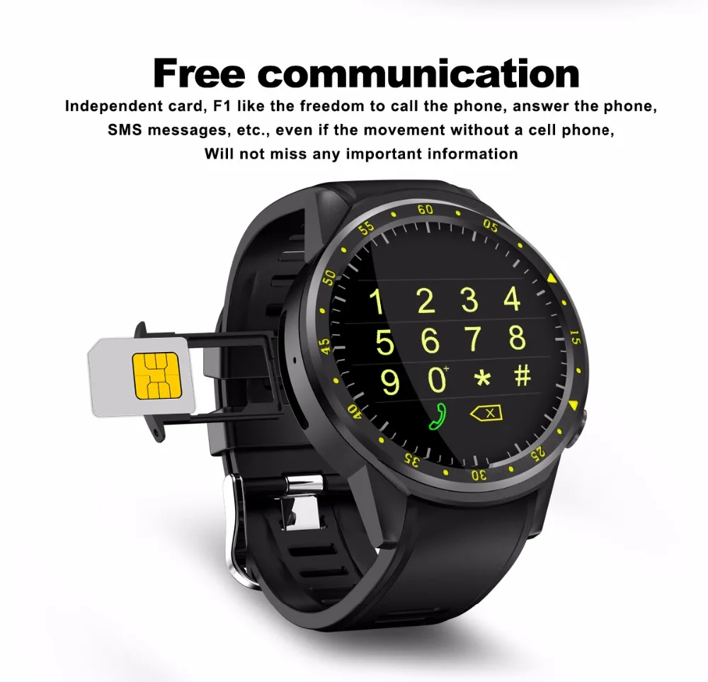 Новый pewant GPS Спорт Смарт часы 1.3 дюймов mtk2503 Bluetooth SmartWatch Поддержка sim-карты наручные часы с Камера для androed IOS