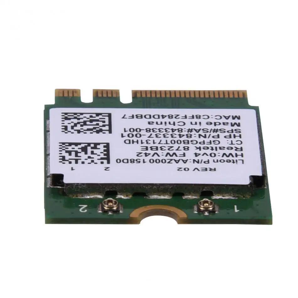 Беспроводная сетевая карта 2 в 1 4 ГГц Bluetooth Wi Fi для Dell Toshiba Acer Asus с разъемом NGFF M2