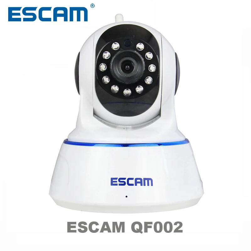 Escam 720P QF002 Indoor Network WIFI IP Camera infrared support P2P IR Cut font b Smartphone