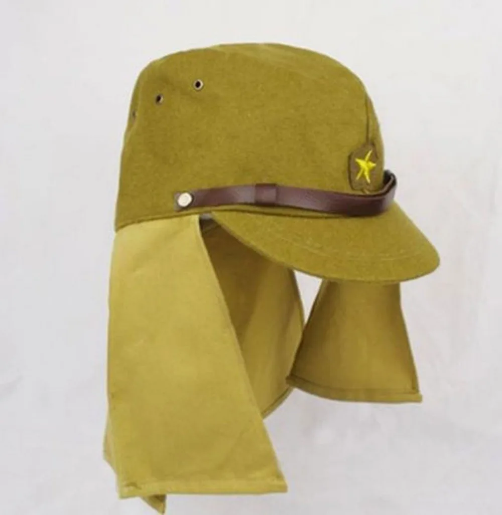 

WWII IMPERIAL JAPANESE ARMY SOLDIER MILITARY HAT CAP - SIZE L