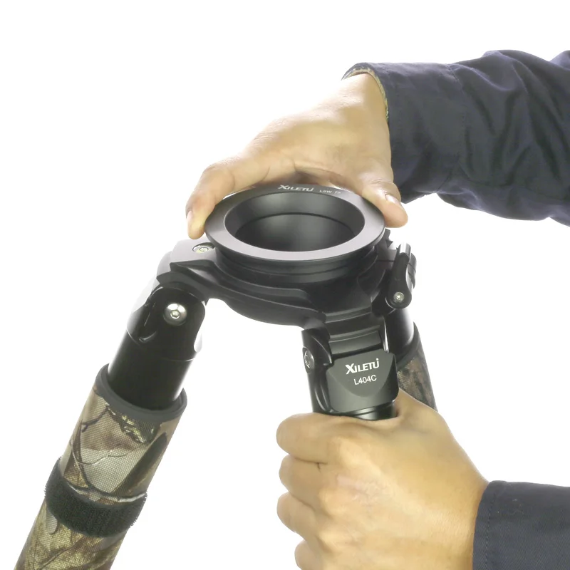 Адаптер для штатива XILETU LSW 75 мм из алюминиевого сплава видеокамеры Gitzo Manfrotto