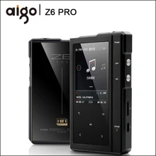 Moonlight Z6 PRO Hi fi MP3-плеер Hi-res без потерь Музыкальный плеер DSD DAC Hifi плеер сенсорный экран портативный Flac плеер Mp3
