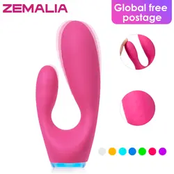 ZM Venus waterproof Heating палочка вибратор Mini Adult Daul Вибраторы Эротические Секс-игрушки для женщин пара G-Spot клитора массажер