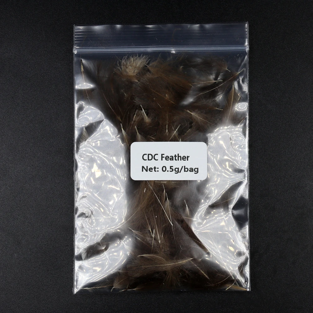 Wifreo 0,5 г/пакет более 100 шт натуральный цвет CDC перо утка Cul De Canard сухой мухобойка материал