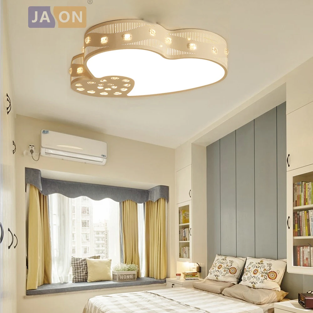 

LED Modern Iron Acryl 9cm White Heart LED Lamp.LED Light.Ceiling Lights.LED Ceiling Light. Ceiling Lamp For Bedroom Dinning Room