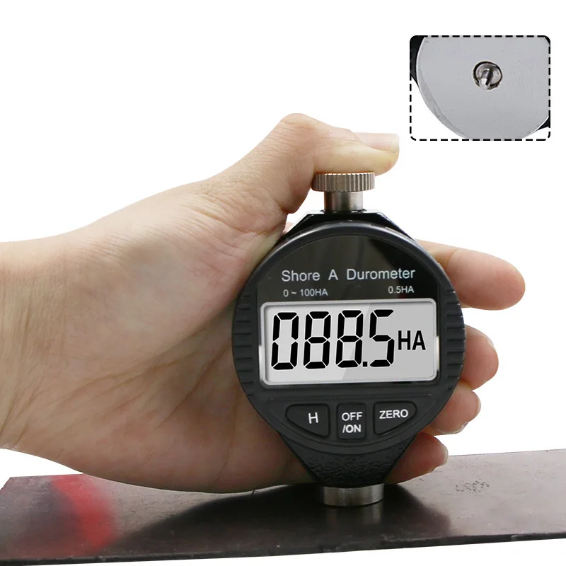 Kopen Digitale Shore Hardheid Durometer Digitale Hardheid Tester Hardheid Meter Shore 0 100 A C D Voor Plastic lederen Rubber Multi hars