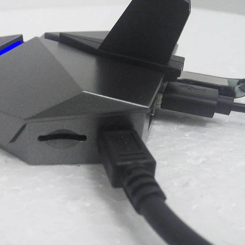 Многофункциональный Usb 3,0 считыватель концентраторов игровая мышь; пружинное устройство клипса для кабеля провод мыши держатель