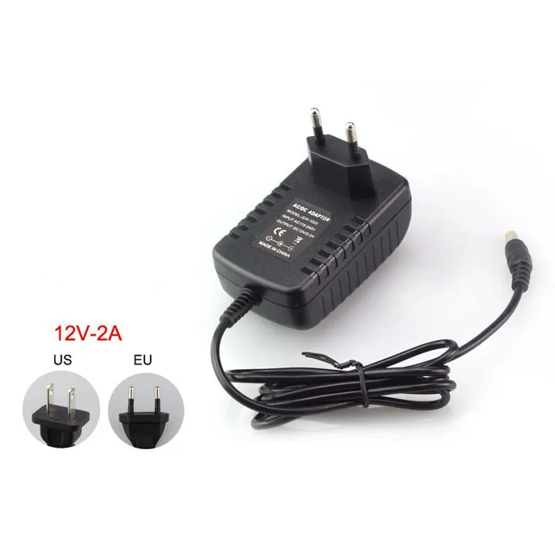 12V 1A 2A 3A 5A 6A 7A 8A 10A светодиодный Питание AC110-240V UK/US/EU/AU штекер адаптера для 2811 5050 3528 Светодиодные ленты светильник