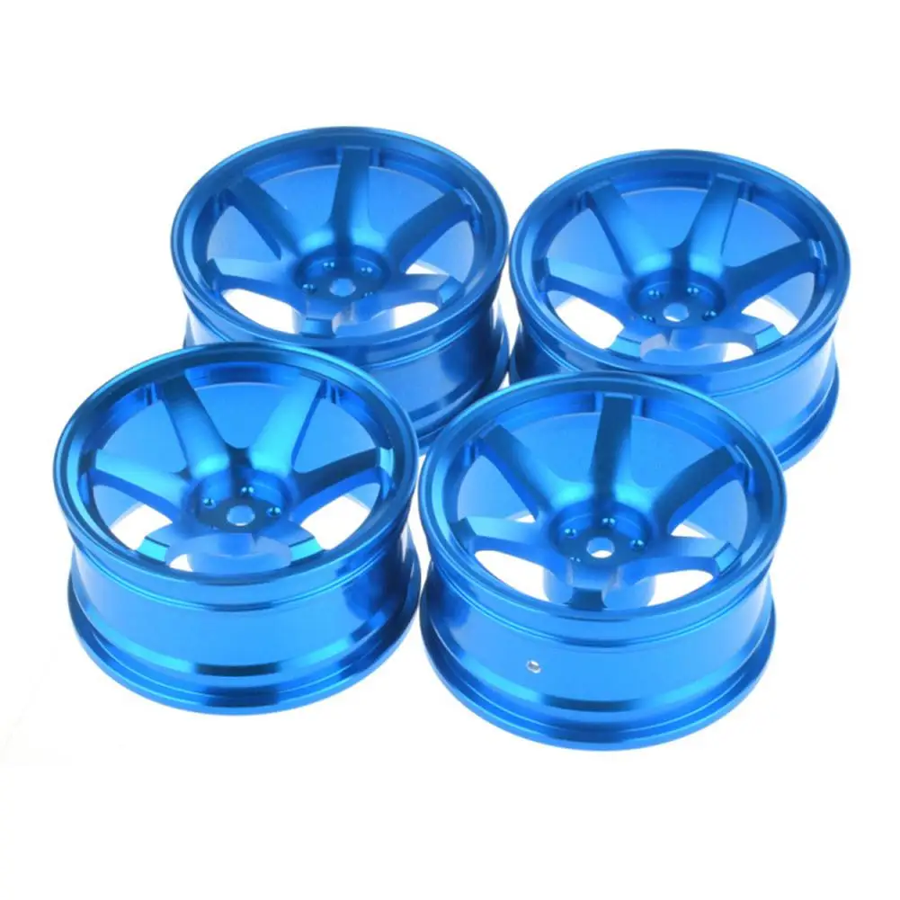 RCtown 1/10 RC Drift Car Aluminium Alloy Wheel Hubs Diameter 52mm for HSP94122 94123 CS D4 TT02 for Sakura HPI RC Car D3