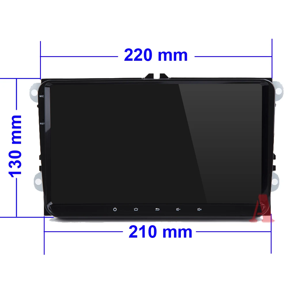 Flash Deal DSP 9" 4G 8 Core Android 8.0 Car Radio dvd GPS Navigation for VW/Volkswagen/SKODA GOLF 5 Golf 6 POLO PASSAT B5 B6 JETTA TIGUAN 20