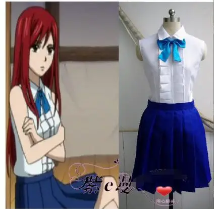 Aliexpress.com : Buy Fairy Tail Erza Scarlet Cosplay Uniform Anime ...