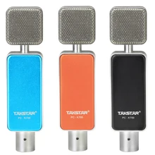 Takstar PC-K700 Запись микрофон профессиональный конденсаторный микрофон компьютерная запись и вещание Студийный микрофон Мода