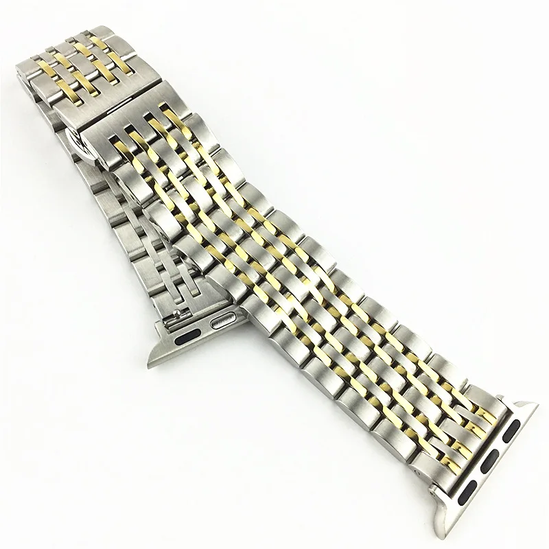 OSRUI 316L ремешок из нержавеющей стали для Apple Watch band series 4 44 мм 40 correa iwatch 3 2 1 42 38 браслет