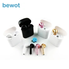 Bewot Bluetooth наушники TWS i7S настоящие Беспроводные спортивные Bluetooth наушники гарнитура вакуумные наушники наушник с громкой связью для Xiaomi huawei