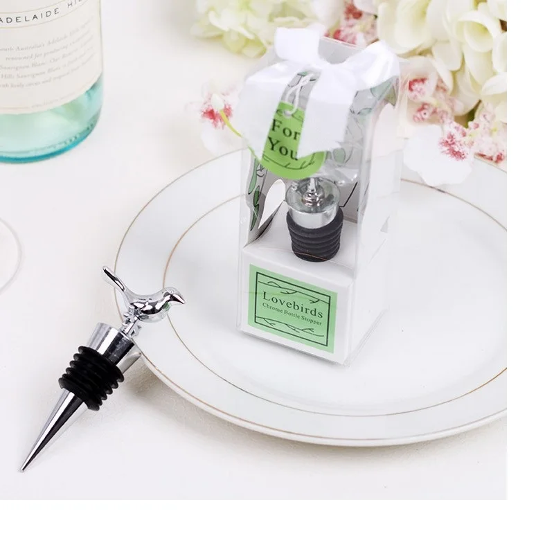 50pcs-Stainless-Steel-Love-Bird-Wine-Stopper-Bridal-Wedding-Gift-Wine-Bottle-Stopper-Wine-Pourer-Vinhos