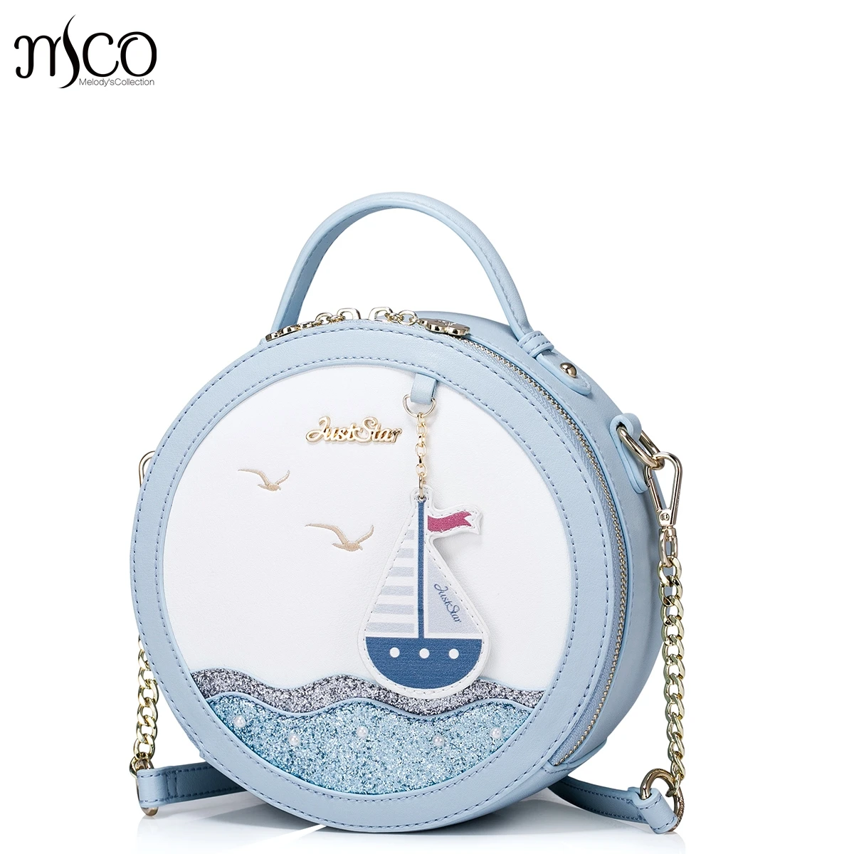 

2017 Summer Luxury Sequined Beach Shoulder Bags For Girls Emboridery PU leather Handbag Top Handle Handbag Small Women's Bag