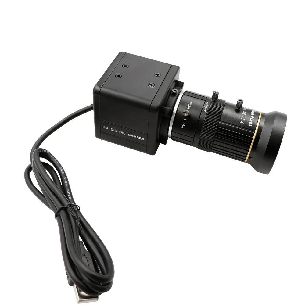 5MP OmniVision OV5640 CS с переменным фокусным расстоянием 5-50 мм UVC Plug & Play веб-камеры 5,0 мегапиксельная OTG USB Камера с Мини Box Дело